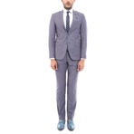 Noe Slimfit Plain 2-Piece Suit // Gray (Euro: 48)