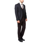Dwain 3-Piece Slim-Fit Suit // Smoked (Euro: 56)