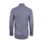 Pike Button Down Shirt // Navy Stripe (M)