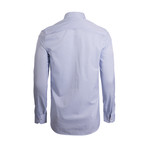 Rocco Button Down Shirt // Blue Stripe (S)