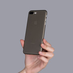 Peel Super Thin Phone Case // iPhone 8+ (Jet Black)