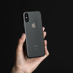 Peel Super Thin Phone Case // iPhone X (Jet Black)