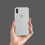 Peel Super Thin Phone Case // iPhone X (Black)