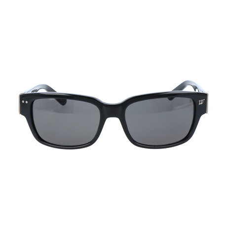 Trastevere Thick Framed Sunglasses // Black