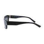 Trastevere Thick Framed Sunglasses // Black