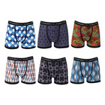 Overdrive Moisture Wicking Boxer Brief // Pack of 6 (S)