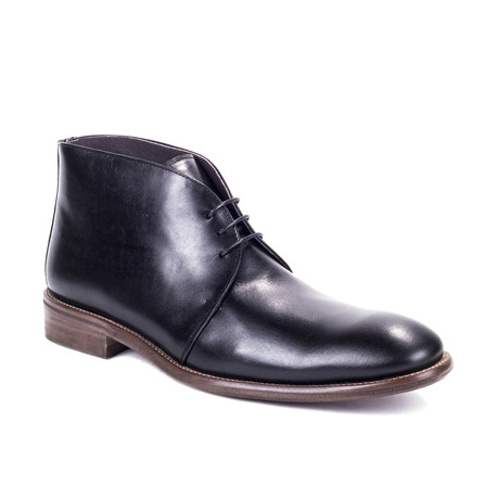 Coin Leather Boot // Black (Euro: 39)