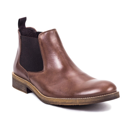 Corso II Leather Chelsea Boot // Brown (Euro: 39)