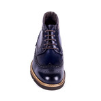 Cravio Leather Boot // Blue (Euro: 44)