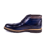 Cravio Leather Boot // Blue (Euro: 44)