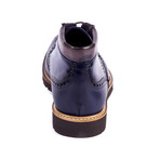 Cravio Leather Boot // Blue (Euro: 44)