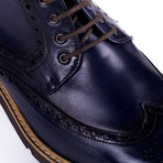 Cravio Leather Boot // Blue (Euro: 44)