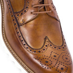 Crumbo Leather Derby // Light Brown (Euro: 39)