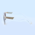 Darby Sunglasses // Twill + Clear