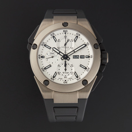 IWC Ingenieur Double Chronograph Rattrapante Automatic // IW386501 // Store Display