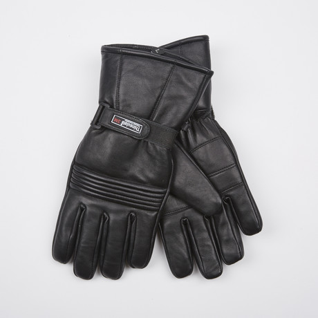 Long Haul Special Biker's Glove // Black (Black)