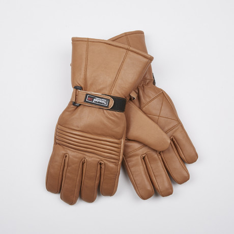 Long Haul Special Biker's Glove // Brown (Brown)