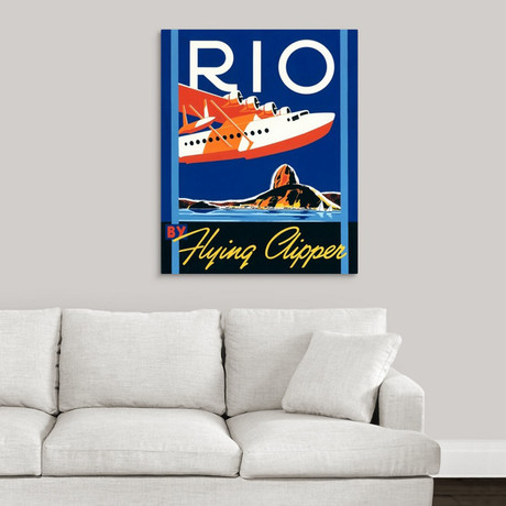 Rio By Flying Clipper (19"W x 24"H x 1"D)