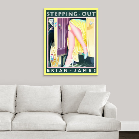 Stepping Out (19"W x 24"H x 1"D)
