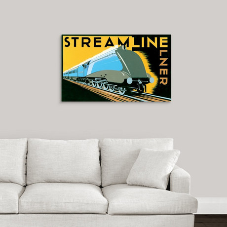 Streamline Train (30"W x 18"H x 1"D)