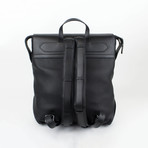 Syd New Strass Backpack // Black Leather