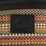 Christian Louboutin // Aliosha Woven Leather Backpack