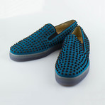 Christian Louboutin // Blue Rollerboat Techno Bee Sneaker (US: 6)