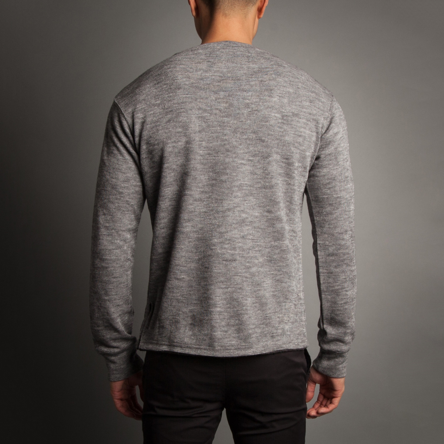 Crew Neck Pull Over Sweater // Light Grey (L) - Descendant of Thieves ...