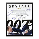 Signed + Framed Movie Poster // Skyfall