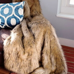 Limited Edition Faux Fur Throw // Fox (Tipped)