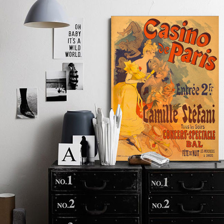 Casino De Paris (24"W x 30"H x 1.5"D)