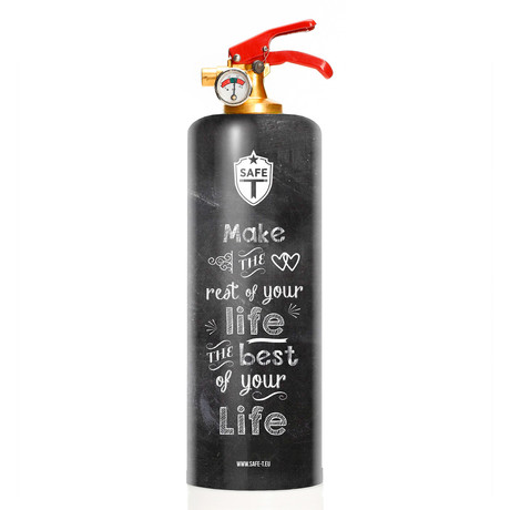 Safe-T Designer Fire Extinguisher // Life