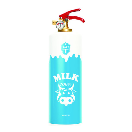 Safe-T Designer Fire Extinguisher // Milk