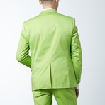 Solid Casual Blazer // Apple Green (2XL)