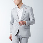 Solid Casual Blazer // Shell Gray (S)
