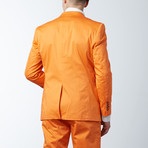 Solid Casual Blazer // Tangerine (XL)