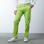 Comfort Fit Casual Chino Pant // Apple Green (38WX32L)