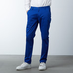 Comfort Fit Casual Chino Pant // Electric Blue (36WX32L)