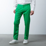 Comfort Fit Casual Chino Pant // Fern Green (36WX34L)