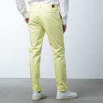 Comfort Fit Casual Chino Pant // Lemon (38WX32L)