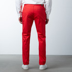 Comfort Fit Casual Chino Pant // Poppy Red (36WX34L)
