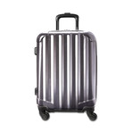 21" Hardside Lightweight Spinner Carry On // Brushed Chrome