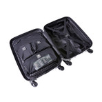 21" Hardside Lightweight Spinner Carry On // Brushed Chrome