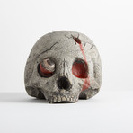Ceramic Zombie Skull // Single