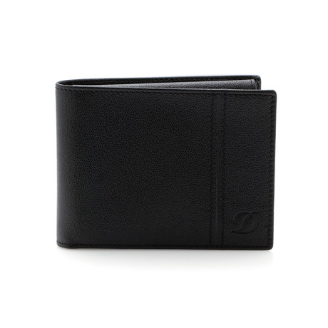S.T. Dupont Leather Wallet // 6 Card Pockets // Display Flap