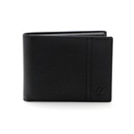 S.T. Dupont Leather Wallet // 6 Card Pockets // Display Flap