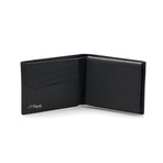 S.T. Dupont Leather Wallet // 6 Card Pockets // Display Flap
