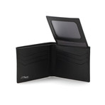 S.T. Dupont Leather Wallet // 6 Card Pockets // Display Flap