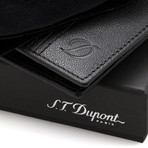 S.T. Dupont Leather Wallet // 6 Card Pockets // Display Flap