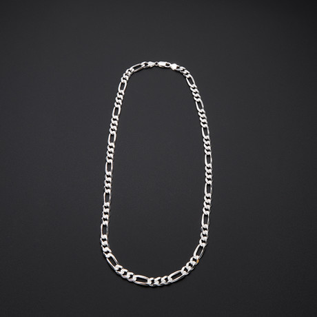 Pave Figaro Chain (24in, 4.75mm)